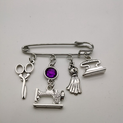 Personalizirane nove igle za šivaće strojeve, krojačke igle, škare, šik broševi