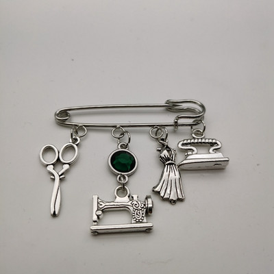 Personalizirane nove igle za šivaće strojeve, krojačke igle, škare, šik broševi