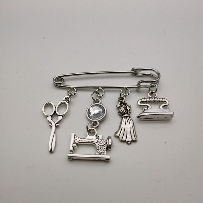 Personalizirane nove igle za šivaće strojeve, krojačke igle, škare, šik broševi