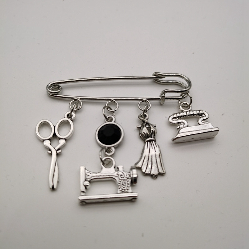 Personalizirane nove igle za šivaće strojeve, krojačke igle, škare, šik broševi