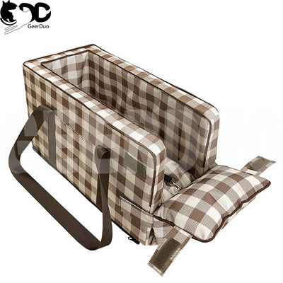 Ceļojumu mājdzīvnieks kucēns suns automašīnas sēdekļa grozs pastiprinātājs centra konsoles soma Centrālā vadība Neslīdoši nesēji Droši kaķi šūpuļtīkls