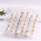 12gb Spēcīga metāla pārklājuma drošs noderīgs magnēts piespraudes grezni aksesuāri musulmaņu magnētiskais hidžāba klips šalles sprādzes magnēts