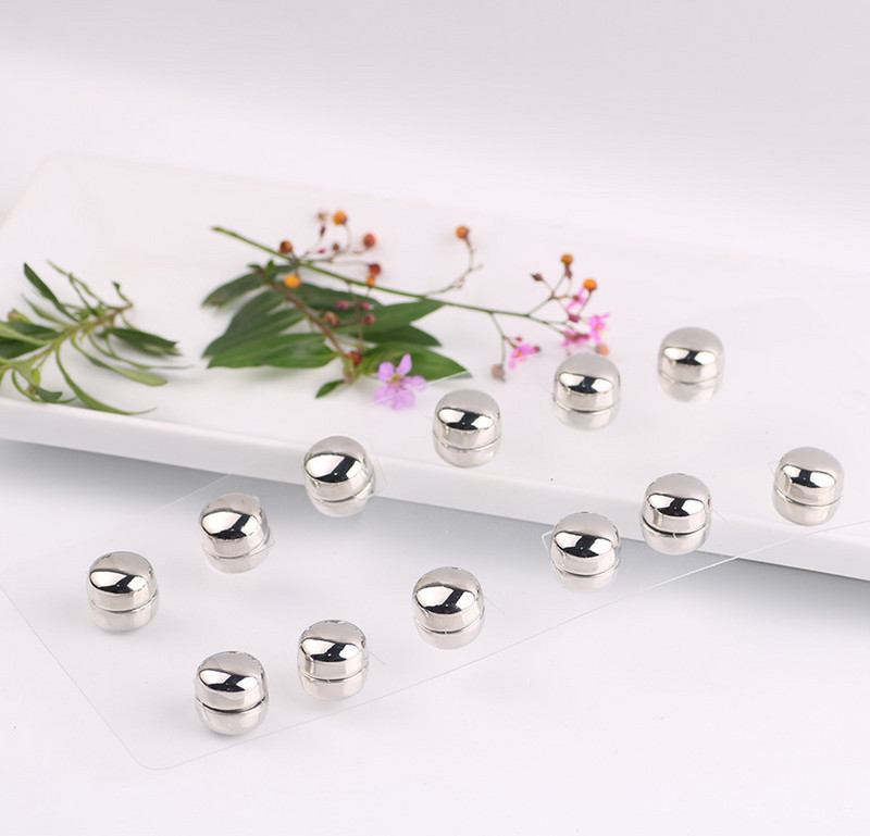 12gb Spēcīga metāla pārklājuma drošs noderīgs magnēts piespraudes grezni aksesuāri musulmaņu magnētiskais hidžāba klips šalles sprādzes magnēts