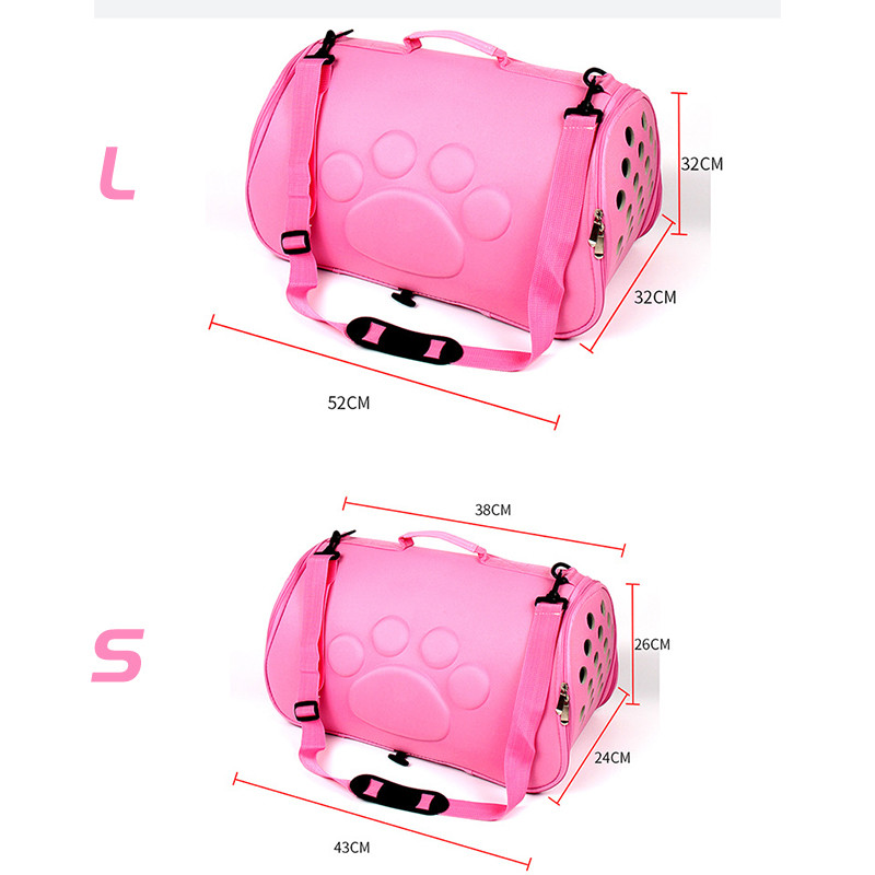 EVA prijenosna torba za prijevoz kućnih ljubimaca Velikog kapaciteta Putna torba za pse na otvorenom Torba za nošenje na ramenu Sling Prozračna torba za mačke za male pse