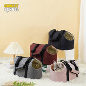 CAWAYI KENNEL Topla torba za nošenje za kućne ljubimce Traper torba za nošenje Ruksak Ručna torba Putna torba za malu mačku Psa Plišani krevet za štene Potrepštine za kućne ljubimce