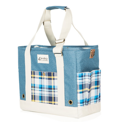 EDENPETZ Pet Carrier Udobna prozračna ručna torba Vodootporna podstava Putna torba na rame za mačke pse