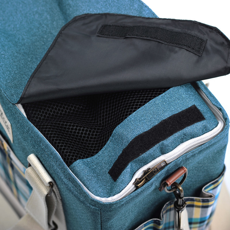 EDENPETZ Pet Carrier Udobna prozračna ručna torba Vodootporna podstava Putna torba na rame za mačke pse