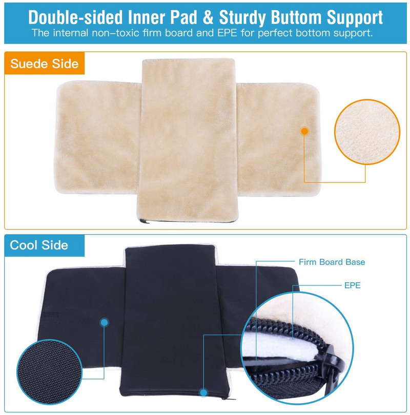 CenKinfo Cat Dog Carrier Odobrena aviokompanija Proširivi sklopivi mekani nosač za pse Kavez za pse Putna torba za kućne ljubimce 5 otvorenih vrata