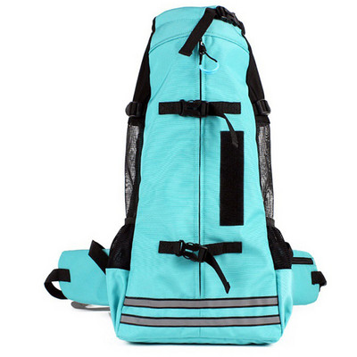 Mugursoma āra mājdzīvnieku suņu nēsāšanai maziem un vidējiem kucēniem pārgājieniem Elpojošs atstarojošs buldogu suņu ceļojumu somas aksesuāri