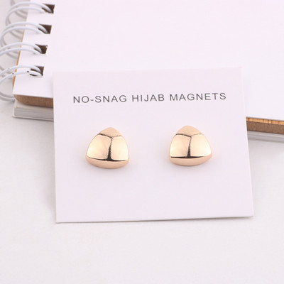 2 komada siguran hidžab, jaki metalni magnetski broš, ženski šal, kopča, korzaž, modni magnetni broševi za muslimanski šal