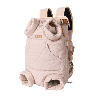 Dizainera suņu mugursomas nēsātājs Ziemas silts mājdzīvnieku soma Ceļojumu komforts, regulējams maziem un vidējiem mājdzīvniekiem Āra piederumi