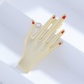 Novi crveni broševi za nokte za žene Kristalne emajlirane igle Broš igla za vjenčanje Korejski modni nakit Dodaci Pokloni