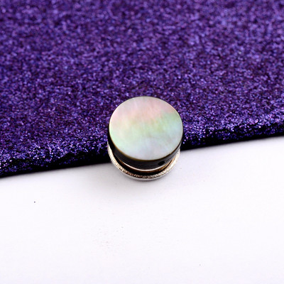 Visokokvalitetni metalni magnetski broševi od prirodne školjke za žene Šal Igle za ovratnik košulje Bedž Modni nakit Odjevni dodaci