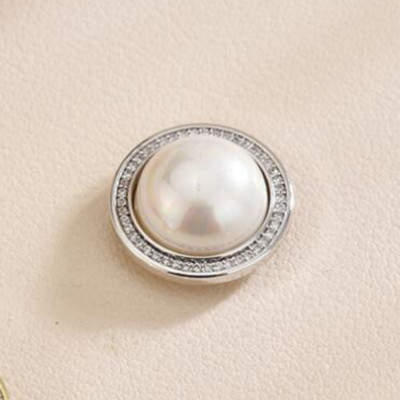 Novi broševi s magnetima s krunom od biserne zvijezde i dijamantima Kristalna sova Životinja Ležerni broš Modni nakit Pokloni za žene Muškarci Dodaci