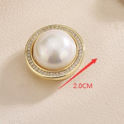 Novi broševi s magnetima s krunom od biserne zvijezde i dijamantima Kristalna sova Životinja Ležerni broš Modni nakit Pokloni za žene Muškarci Dodaci