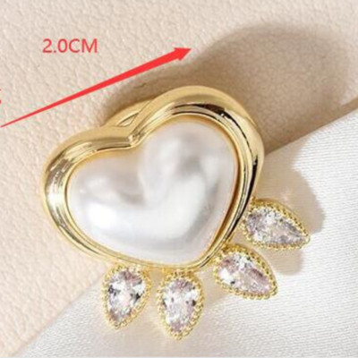 Novi broševi s magnetima s krunom od biserne zvijezde i dijamantima Kristalna sova Životinja Ležerni broš Modni nakit Pokloni za žene Muškarci Dodaci