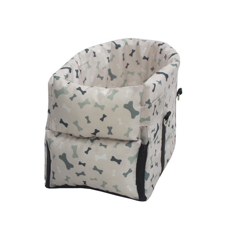 Sigurna za pse Autosjedalica Kućica za nošenje Središnja kontrola Kutija za naslon za ruke Booster Protuklizno putovanje Štene Nosiljka za kućne ljubimce Krevet za pse