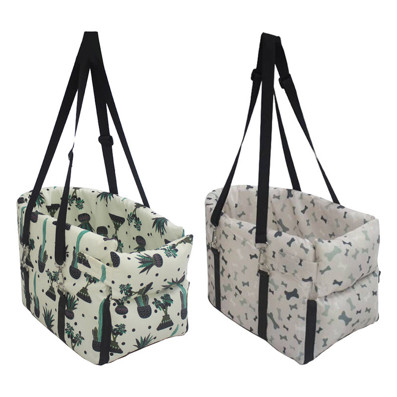 Sigurna za pse Autosjedalica Kućica za nošenje Središnja kontrola Kutija za naslon za ruke Booster Protuklizno putovanje Štene Nosiljka za kućne ljubimce Krevet za pse