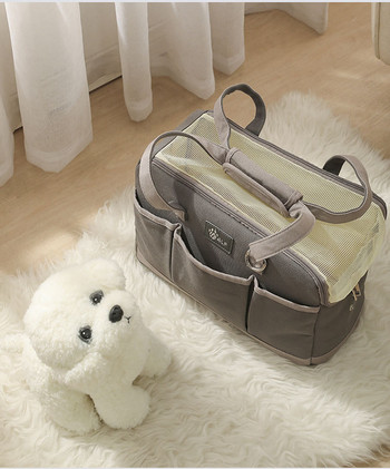 Τσάντα για κατοικίδια 2022 Νέα τσάντα ηλιοροφής γάτας, Φορητή τσάντα με έναν ώμο για κατοικίδια Μικρή τσάντα για σκύλους με εξαερισμό έξω τσάντα γάτα