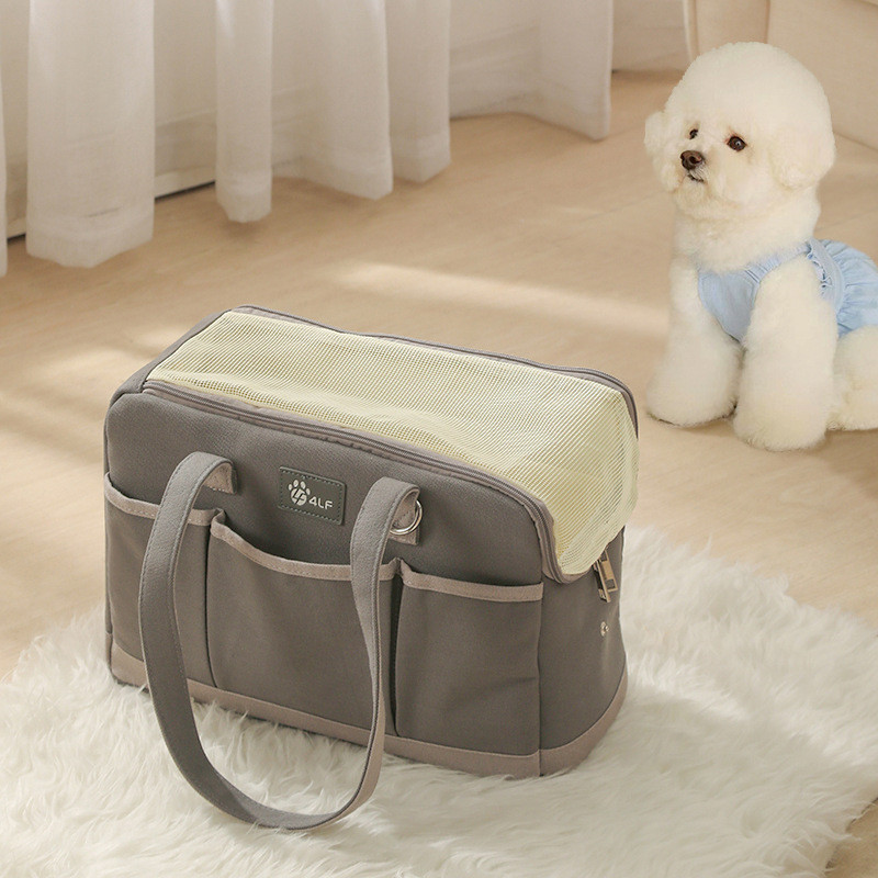 2022. Torba za kućne ljubimce Nova torba za mačje krovne otvore Platnena prijenosna torba za kućne ljubimce na jedno rame Kavez za male pse Torba za ventilaciju Mačka