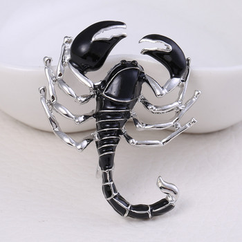 New Fashion Animal Scorpion Enamel Pin Μεταλλικές καρφίτσες από έντομο πέτο και καρφίτσα κοστούμι κασκόλ με πόρπη Badge Πολυτελή αξεσουάρ κοσμημάτων