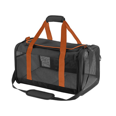 Benepaw velika nosiljka za pse, mačke, mekana, sklopiva, sklopiva torba za kućne ljubimce, mrežasta podloga za prijevoz štenaca s gornjim utovarom i prozorom