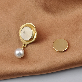 Нови кристални перлени магнитни брошки за жени Метален здрав магнитен корсаж Шал Безопасна щипка за хиджаб Без дупки Игли Луксозни аксесоари