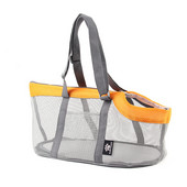 Лятна чанта за кучета Котешки чанти за едно рамо Преносими четиристранни мрежести повърхности Дишаща чанта за носене на домашни любимци Пътни чанти за кученца Коте