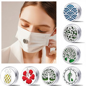 Novi broš s difuzorom eteričnog ulja od nehrđajućeg čelika, medaljon za aromaterapiju, nakit, manžete, kopče, magnetska kopča, kopča za lice