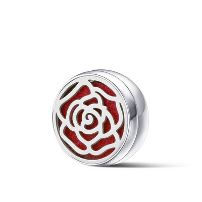 Novi broš s difuzorom eteričnog ulja od nehrđajućeg čelika, medaljon za aromaterapiju, nakit, manžete, kopče, magnetska kopča, kopča za lice