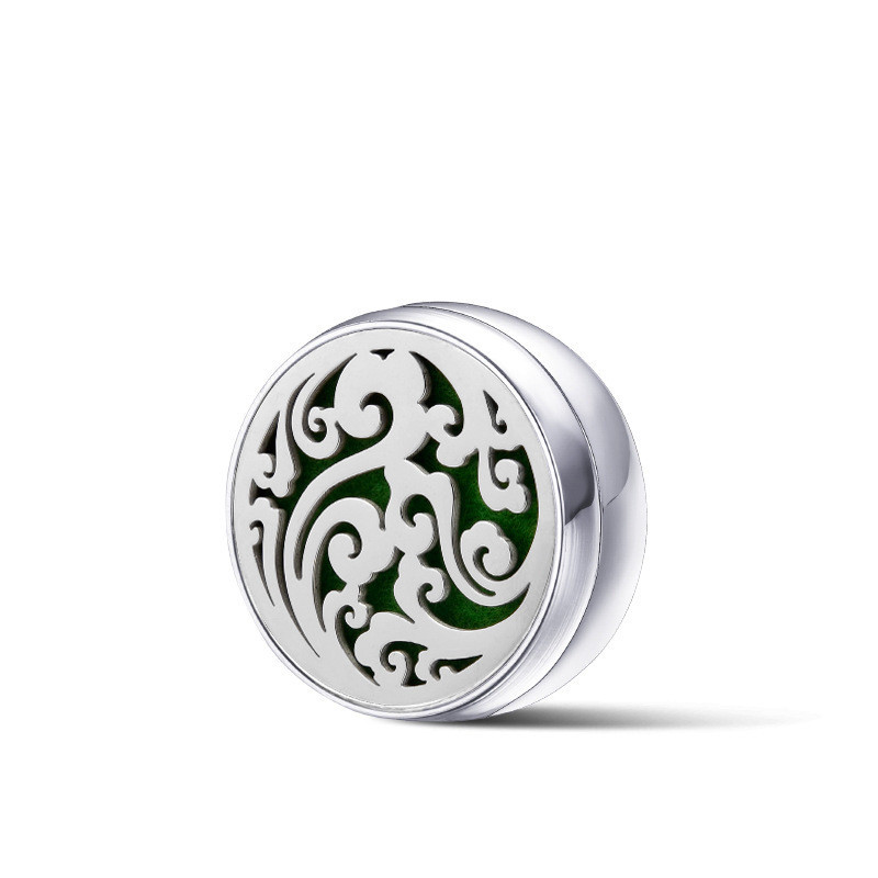 Novi broš s difuzorom eteričnog ulja od nehrđajućeg čelika, medaljon za aromaterapiju, nakit, manžete, kopče, magnetska kopča, kopča za lice