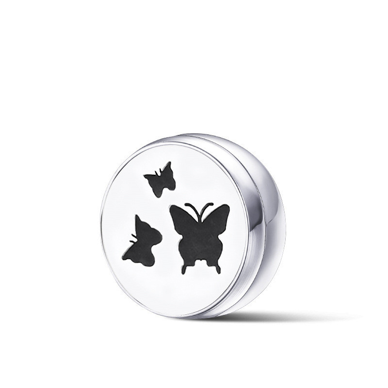 Novi broš s difuzorom eteričnog ulja od nehrđajućeg čelika, medaljon za aromaterapiju, nakit, manžete, kopče, magnetska kopča, kopča za lice