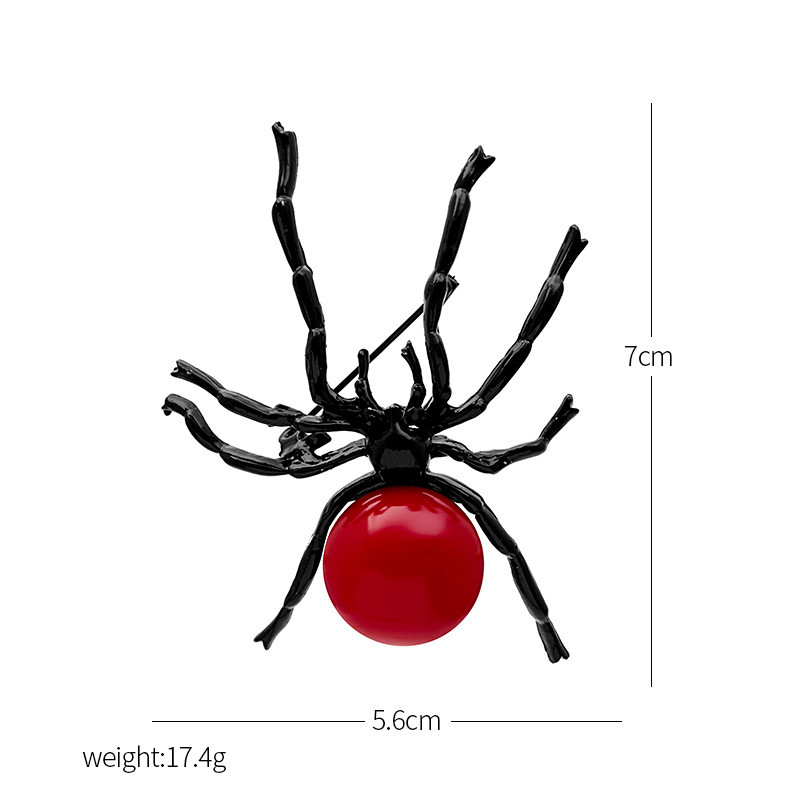 Jaunas vintage zirnekļa pērļu saktas piespraudes korejiešu modes kukaiņu atloka piespraudes Korsāžas nozīmīte rotaslietas dāvanas sievietēm un vīriešiem aksesuāri