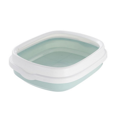 Lolojumdzīvnieku tualetes gultas trauku ekskrementu apmācība smilšu pakaišu kaste pret suņu tualete kaķu suņu paplāte ar kaķu pakaišu lāpstu kaķu pakaišu kaste