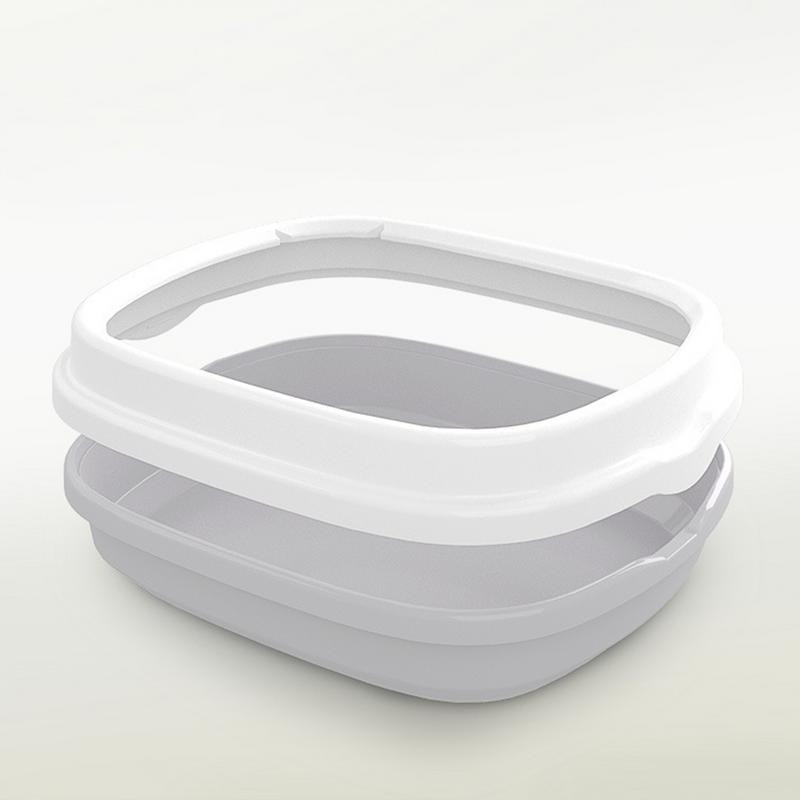 Lolojumdzīvnieku tualetes gultas trauku ekskrementu apmācība smilšu pakaišu kaste pret suņu tualete kaķu suņu paplāte ar kaķu pakaišu lāpstu kaķu pakaišu kaste