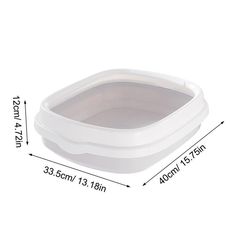 Lolojumdzīvnieku tualetes gultas trauku ekskrementu apmācība smilšu pakaišu kaste pret suņu tualete kaķu suņu paplāte ar kaķu pakaišu lāpstu kaķu pakaišu kaste