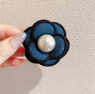 Žene, djevojke, broš, igle, značka, velika metalna mašna, lanac, biserna resa, veleprodajni kaput 5 korejskih ručno rađenih modnih dodataka