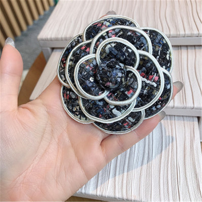 Žene, djevojke, broš, igle, značka, velika metalna mašna, lanac, biserna resa, veleprodajni kaput 5 korejskih ručno rađenih modnih dodataka