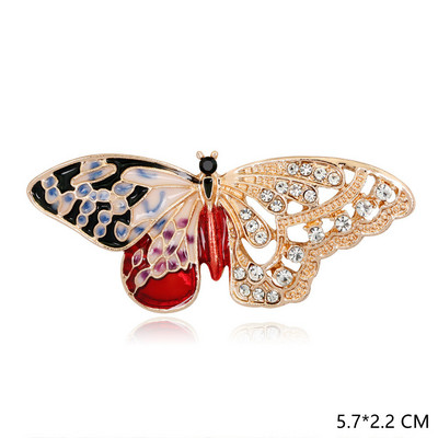 Slatke životinje Emajlirani broševi za žene Leptir Bedževi za revere za odjeću Ptice Nakit Igle za ovratnike Pokloni Dodaci za prijatelje