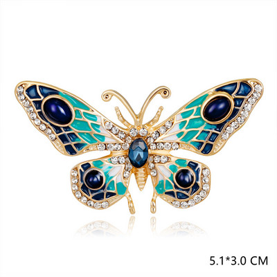 Slatke životinje Emajlirani broševi za žene Leptir Bedževi za revere za odjeću Ptice Nakit Igle za ovratnike Pokloni Dodaci za prijatelje