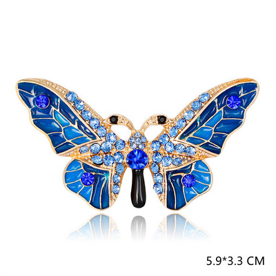 Slatke životinje Emajlirani broševi za žene Leptir Bedževi za revere za odjeću Ptice Nakit Igle za ovratnike Pokloni Dodaci za prijatelje