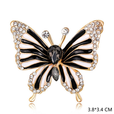 Slatke životinje Emajlirani broševi za žene Leptir Bedževi za revere za odjeću Ptice Nakit Igle za ovratnike Pokloni Dodaci za prijatelje