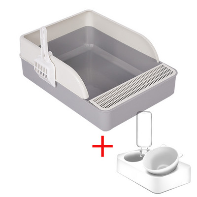 PET Kutija za mačji pijesak WC Poluzatvoreni WC za kućne ljubimce Čisti umivaonik WC protiv prskanja WC Ladica Pješčanik Ladica Toaleti