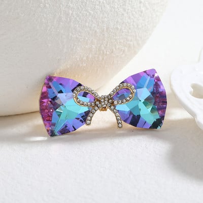 Morkopela kristallist prossid naistele vibusõlme pross reväärinõelad Mood Ehted Riided Aksessuaarid Parim kingitus pidu bankett