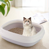 Poluzatvorena kutija za mačji pijesak Otporan na pad Praktični odvojivi dodaci za mačke Dobra ventilacija Kontrola mirisa Proizvodi za kućne ljubimce