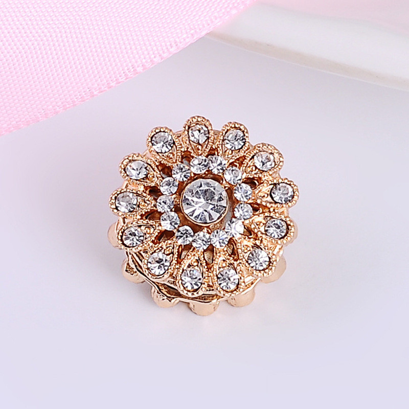 2 komada novih magnetnih kamenčića, cvjetnih broševa za žene, muslimanski šal, hidžab, broš, igle bez rupa, modni nakit, luksuzni dodaci