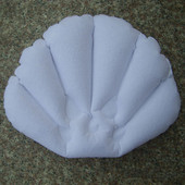 Spilvens Vanna Spa vanna Piepūšamais spilvens Vanna Neckergonomic galvas balsts Piesūcekņi Spilveni Apvalks Vannas istabas Duša Ūdensizturīgs Nav