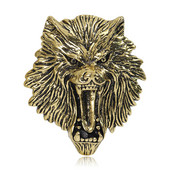 Novi modni broševi s lavovima, igle za ovratnike za muška odijela, visokokvalitetne legure, životinjske reverne igle, vintage dodaci za svatove