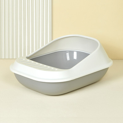 Kutija za mačji pijesak Poluzatvoreni mačji WC Lopata za uklanjanje fecesa Službenik protiv prskanja Kutija za mačji pijesak Kutija za mačke Kutija za mačke Kutija za kućne ljubimce