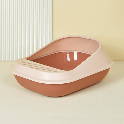 Kutija za mačji pijesak Poluzatvoreni mačji WC Lopata za uklanjanje fecesa Službenik protiv prskanja Kutija za mačji pijesak Kutija za mačke Kutija za mačke Kutija za kućne ljubimce